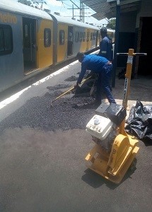 tar paving
